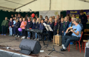 Die Johanniter-Schulen erobern das Weltkindertagsfest