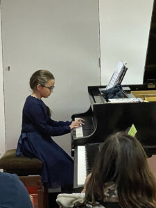Klavierkonzert der Kreismusikschule an der Schule