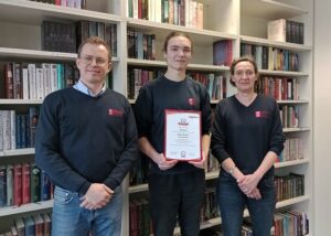 Arne Persiel erreicht im TOEFL-Test mit voller Punktzahl das beste Ergebnis im deutschsprachigen Raum