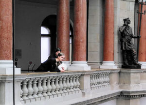 Vom Posthorn zum Glasfaserkabel – der 11. Jahrgang erkundet das Museum für Kommunikation in Berlin